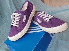 Sneakers donna/unisex, marca Rontani (Uguale alle Superga). Viola, Tg 36.