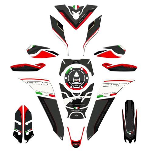 Kit adesivi moto protezioni - 3d,