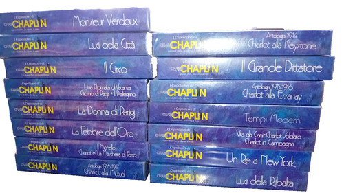 Vhs stock lotto capolavori - lotto,