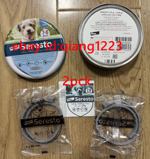 2 confezioni Collare Antiparassitario, Elimina Pulci Zecche, Fotografia fisica