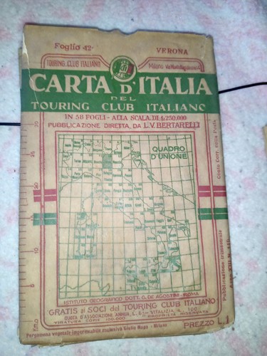 133al carta italia del - 133al, d'italia