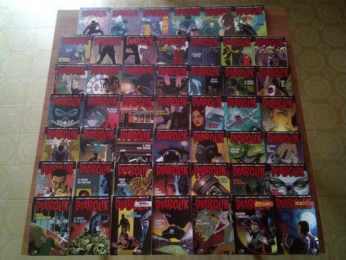 Lotto diabolik annate - diabolik,