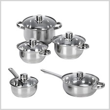 BATTERIA 10PZ 5 PENTOLE +