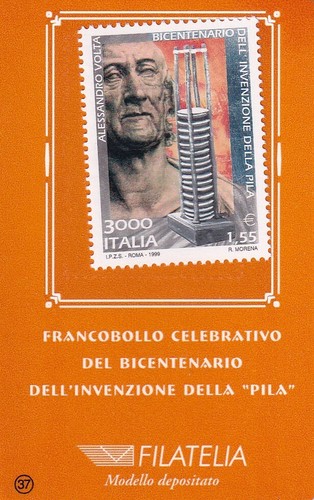 Alessandro volta tessera - alessandro,