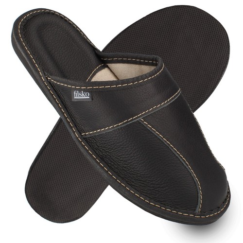 Pantofole uomo pelle - pantofole, in
