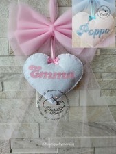 Fiocco nascita coccarda in