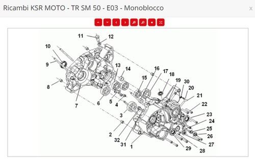 Ricambi ksr moto sm - ricambi,