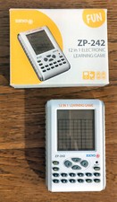 Gioco elettronico vintage kakuro sudoku 12 in 1, modello ZP-242