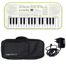 Casio SA-50 Mini Tastiera 32T + FBT E-chord B-37 Borsa x tastiera + Alimentatore