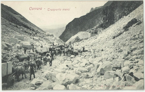 Carrara lavorazione dei - carrara,