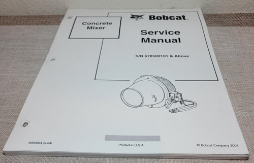 Bobcat betoniera manuale - betoniera,