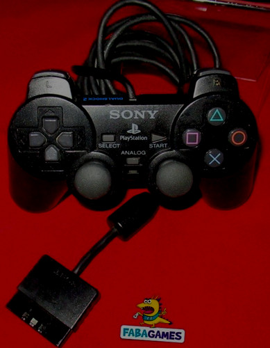 Ps2 controller originale nero - ps2,