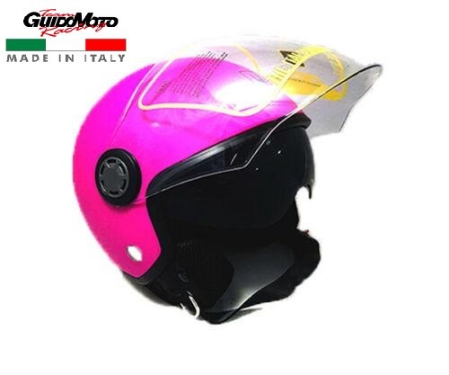 Casco mph one matt - matt, fucsia
