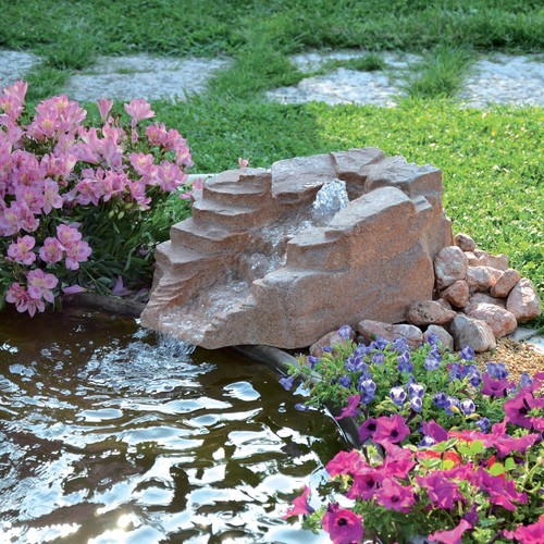 Roccia artificiale con - artificiale,
