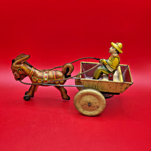 Vintage louis marx balky mule - vintage,