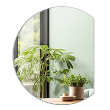 Grande specchio rotondo da parete bagno camera da letto trucco spogliatoio corridoio cerchio