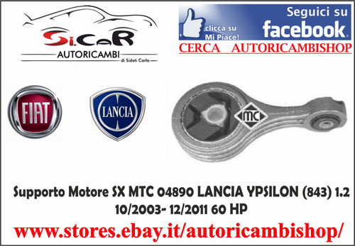 Supporto motore mtc 04890 - supporto,