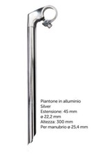 VEDI FOTO PIANTONE MANUBRIO BICI LUNGO 300MM ALLUMINIO X BICICLETTA GRAZIELLA