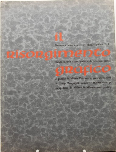 Rivista risorgimento grafico - rivista,