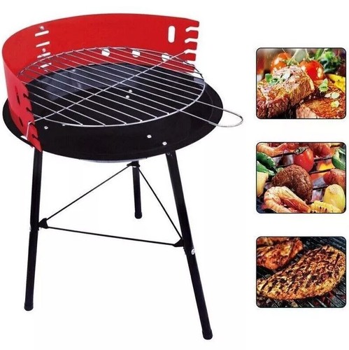 Barbecue carbone ovale - a,