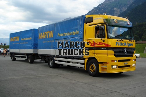 Foto camion mercedes - camion, mercedes-benz