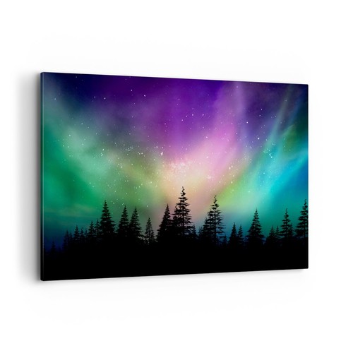 Quadro tela 120x80cm aurora - quadro,