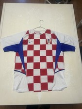 Maglia Calcio Croazia Nike No Numero Taglia L Made In Portugal Rara Vintage