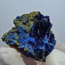Raro esemplare di azzurrite