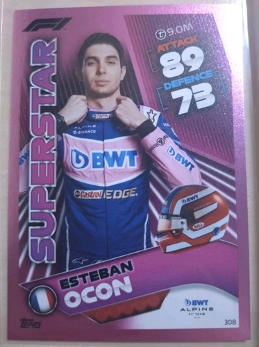 Esteban ocon superstar pink - esteban,