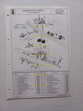 Weber carburatore 32 DATRA 102