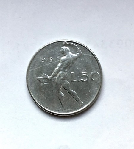 Moneta lire anno 1979 - 50,