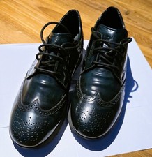 HOGAN Scarpe Uomo Stringate Inglesine VERDONE EU 42 UK 8 US 9.5