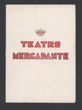 Ruggero Ruggeri in Felice di Enrico Bernstein Programma Teatro Mercadante Napoli