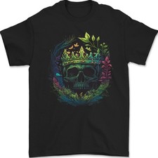 T-Shirt Da Uomo Fantasy Skull