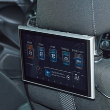 Poggiatesta auto 9" nero