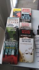 JEFFERY DEAVER. TITOLI VARI. COLLEZIONISTA, STANZA, OMBRA, OCTOBER, SOLE...