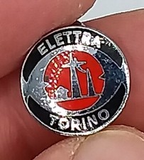 Radio Elettra Torino Spilla Distintivo Vintage