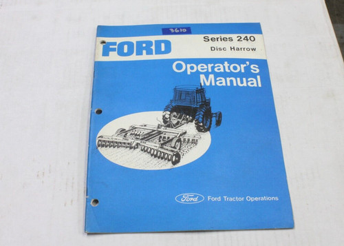 Manuale operatore per ford - manuale,