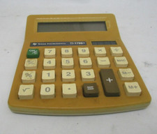 CALCOLATRICE VINTAGE  TEXAS  INSTRUMENTS TI-1796+  FUNZIONANTE