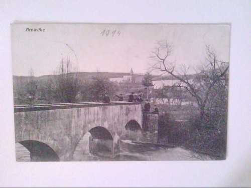 Arnaville cartolina campo - cartolina,