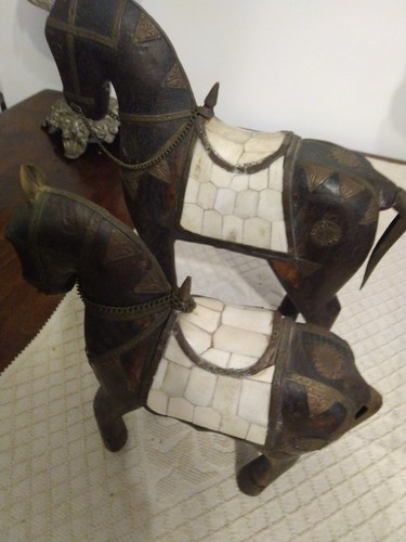 Cavalli legno vintage - cavalli,