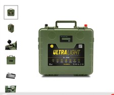 Batteria Litio 12V 130Ah  Ultraleggera 6,8kg  Kayak, Barca, + Borsa Waterprof 