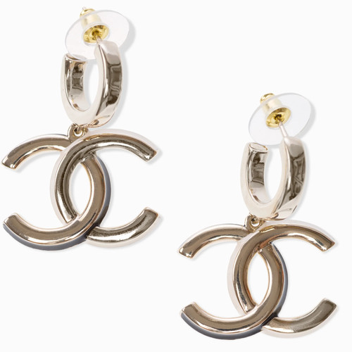 Bijoux chanel métal - cc, en