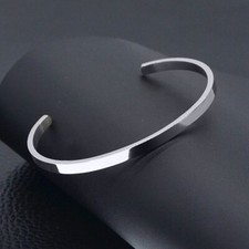 Bracciale uomo classico piatto