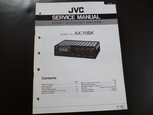 Manuale servizio originale - servizio,