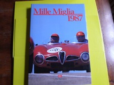 LIBRO BOOK MILLE MIGLIA 1987