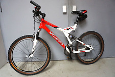 Specialized MTB Rocktopper Pro XC Mountain Bike Fully 26 pollici bianco rosso (A025-007)