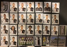 CALCIATORI PANINI 2019-2020 19/20 COMPLETA JUVENTUS 29 FIGURINE  RONALDO BUFFON