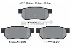 Pastiglie Freni SUZUKI KEI