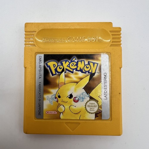 Pokemon giallo edizione - pokemon,